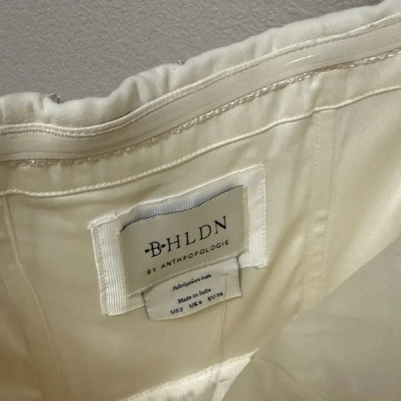 BHLDN Strapless Embellished Peplum Pleated Maxi Dress
BHLDN - Picture 10 of 12